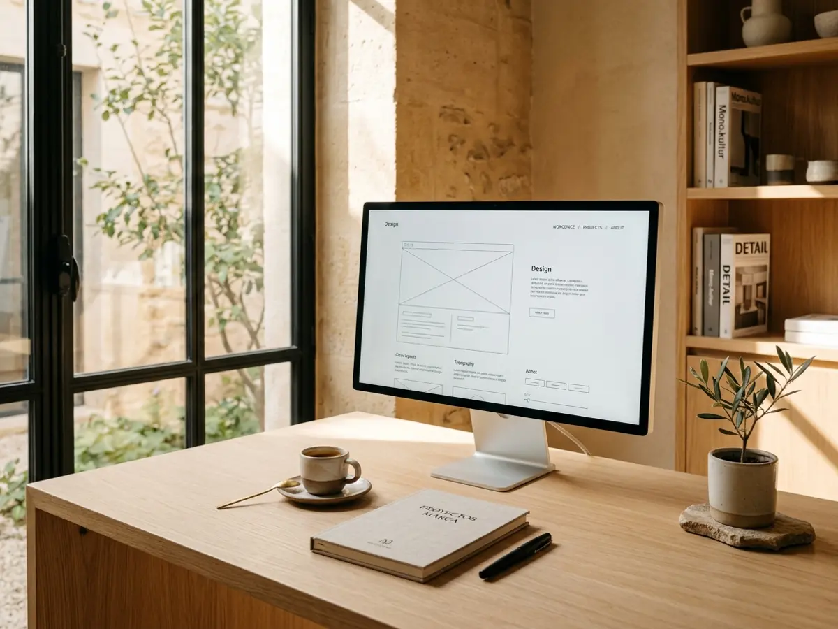 Espacio de trabajo para diseño y desarrollo web
